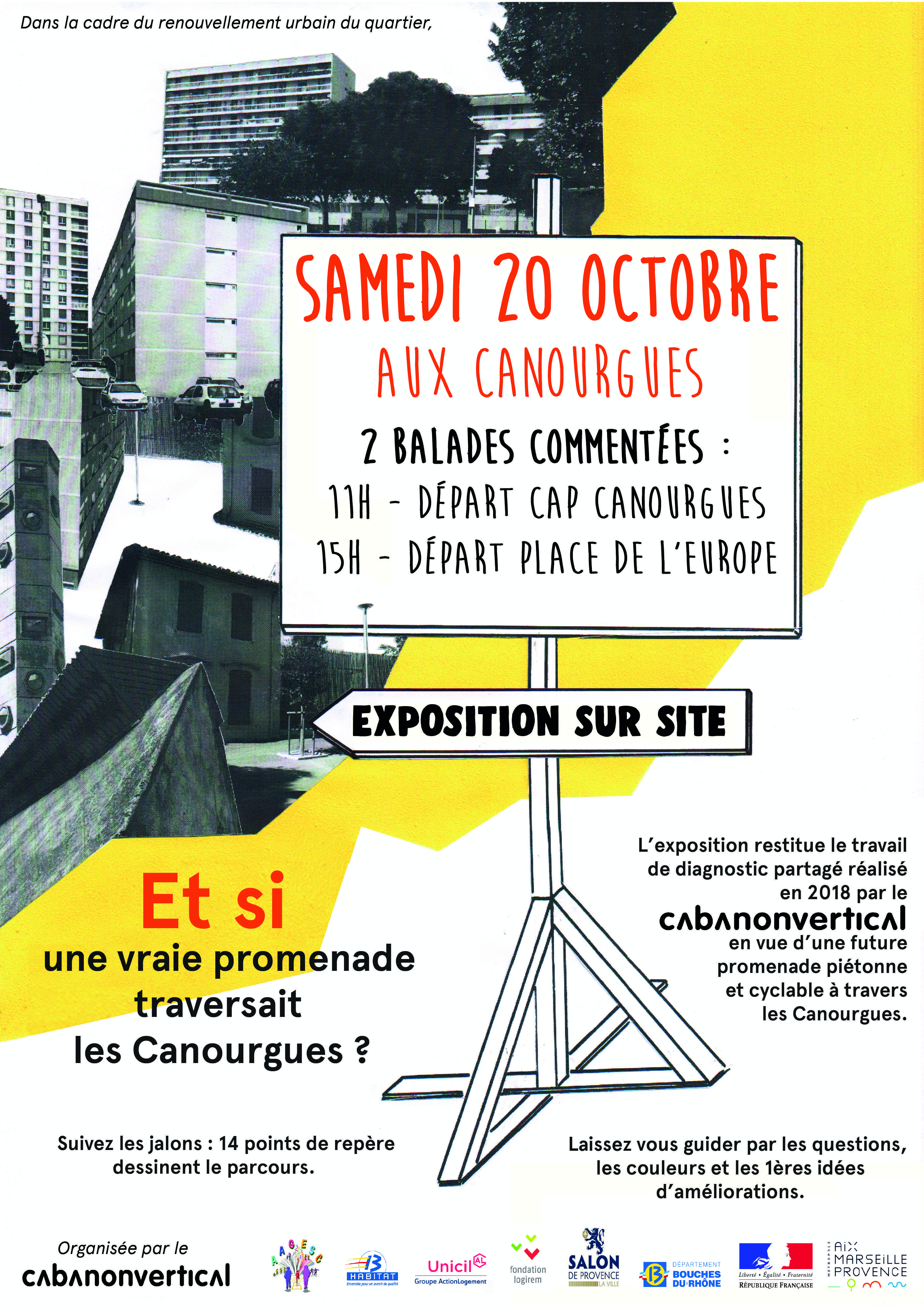 Balades commentées, samedi 20 octobre aux Canourgues, Salon-de-Provence